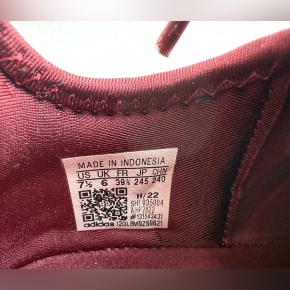 Adidas | NMD_R1 Burgundy and Orange Lightweight Athletic Shoes Like New Cond - Picture 11 of 15
